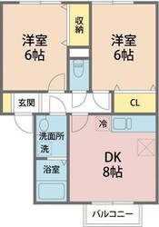 ピュアグレイスＭｉｙａの物件間取画像